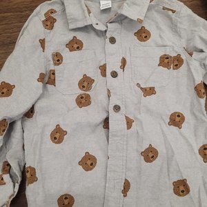 Bear button down
